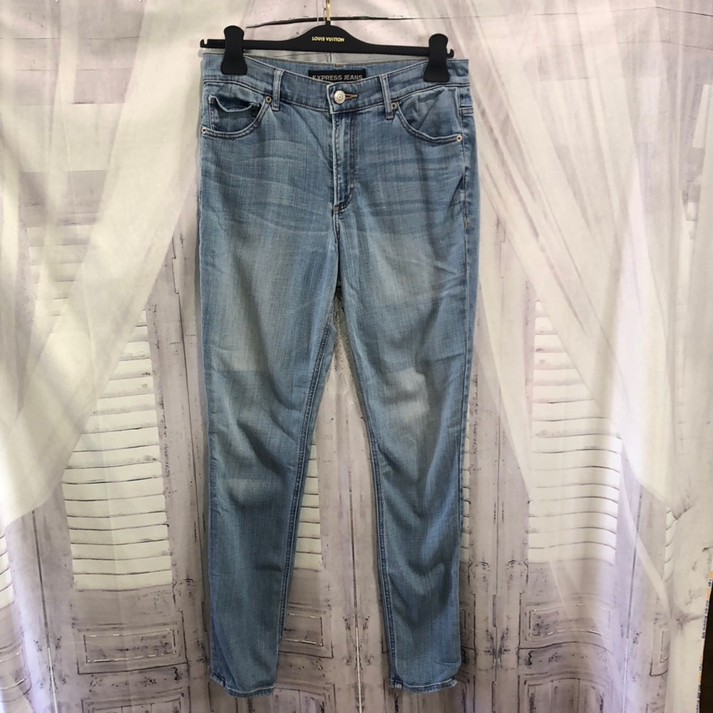 Express jeans faded look